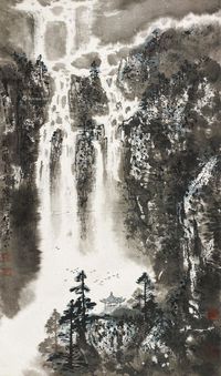 刘宝纯 夏山图