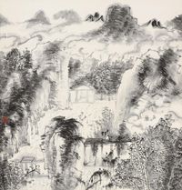 何加林 山水