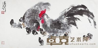 李奇茂 温馨 91×183.5cm