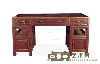 清 红木书画桌 158×85×83cm