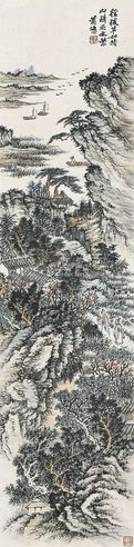 萧逊 山晴花更繁