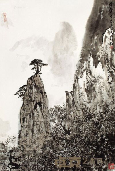 亚明 妙笔生花 68×46cm