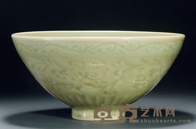 明初 龙泉碗 直径21cm；高10cm