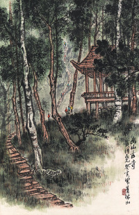 黄纯尧 幽山古寺