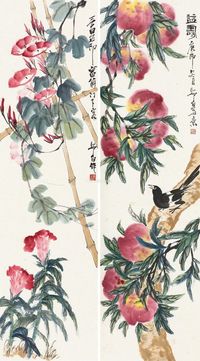 娄师白 花鸟