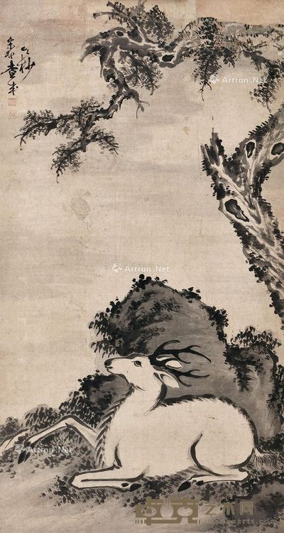 查成 百禄图 167×90cm