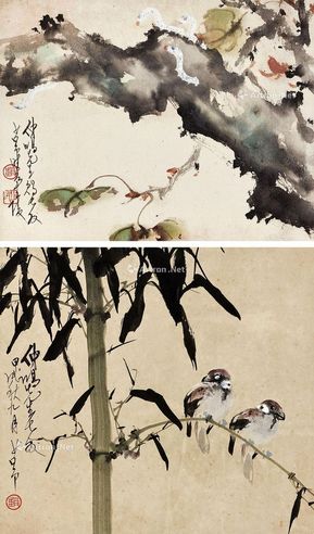赵少昂 花鸟
