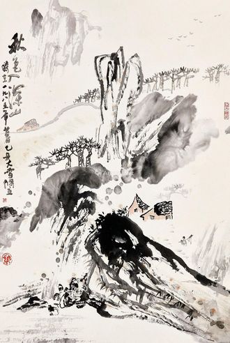 朱修立 山水