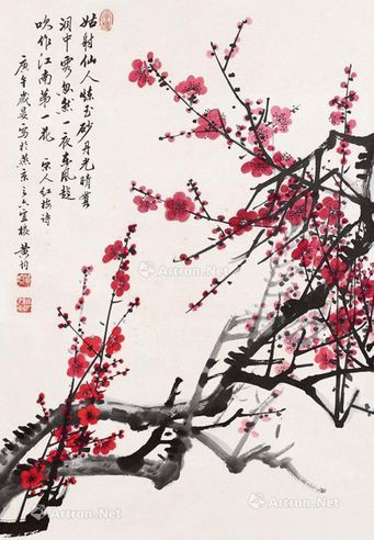 黄均 梅花