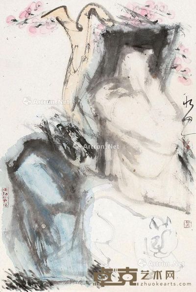 季酉辰 敛春 70.5×47cm