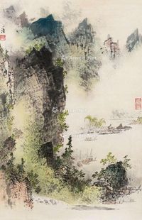 陶一清 山水