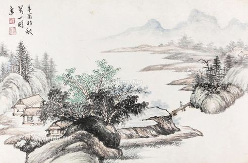 万一鹏 山水