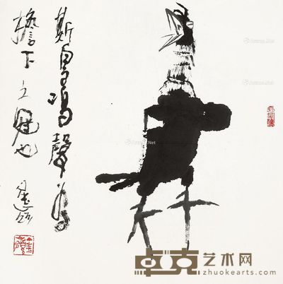 王金岭 大吉图 35×34.5cm