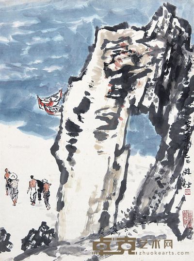 林锴 闽南风情 61×45cm