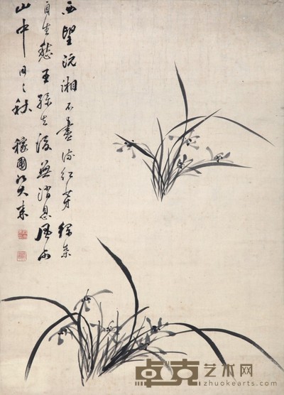 江大来 兰草 54×81cm
