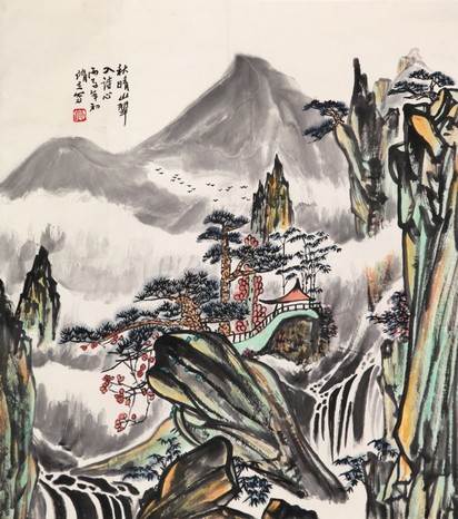 朱修立 山水