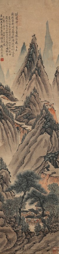 顾鹤庆 山水