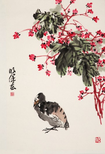 李明泽 花鸟