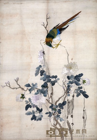 佚名 徽绣 72×106cm