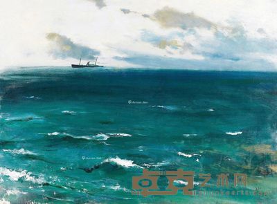 苏天赐 始见轮舟与沧海 97×130cm