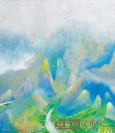 黄宇兴 重山 70×60cm