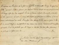 英国第一个访华使团团长——马戛尔尼（George Macartney，1737～1806） 罕见亲笔信