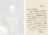 第二次鸦片战争侵华将领、英军总司令——吴士礼（Garnet Joseh Wolseley，1833～1913） 亲笔信