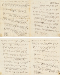 第二次鸦片战争主凶、英国驻华公使——包 令（John Bowring，1792～1872） 有关清政府及香港殖民地的重要亲笔信