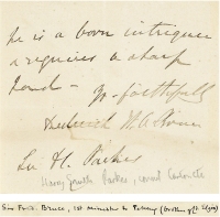 中英《天津条约》的英方谈判代表——卜鲁斯（Sir Frederick William Adolphus Bruce，1814～1867） 致英国外交官巴夏礼亲笔信