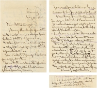 京师大学堂首位西学总教习——丁韪良（William Alexander Parsons Martin，1827～1916） 有关天主教在华传播的亲笔信