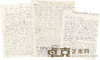 敦煌学研究的开山鼻祖——斯坦因（Marc Aurel Stein，1862～1943） 有关中亚探险及人类学问题的三通亲笔信 
