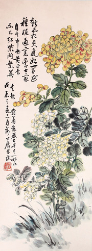 谢公展 花卉