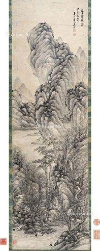 吴历 层峦秋季