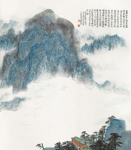 冯建吴 黄山玉屏峰