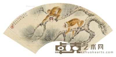 戈湘岚 猴子 18×52.5cm