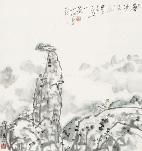 吴山明 梦笔生花