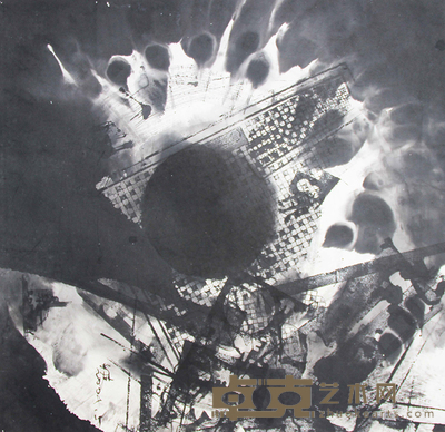 刘子健 无题 68x68cm 约4.2平尺