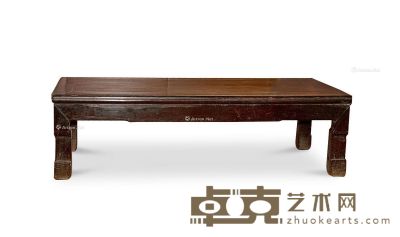 清 红木炕桌 长104.5cm；宽46cm；高31cm