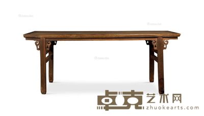 明末 楠木平头案 长198.5cm；宽55cm；高79cm