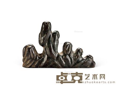 清早期 山型笔架 底10.3cm；宽3cm；高6cm