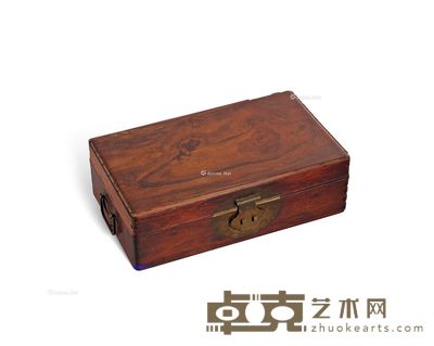 明 黄花梨书盒 长36cm;宽21cm;高11cm