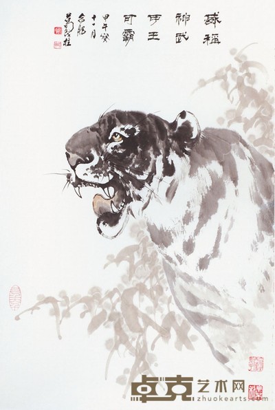 葛茂柱 威称神武 69*45