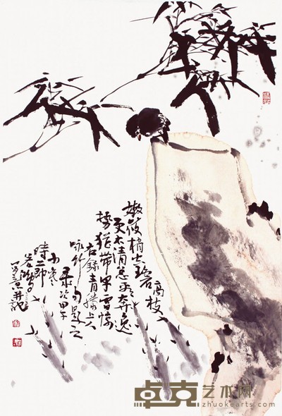徐若鸿 花鸟 68*46