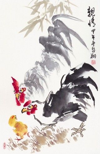 邝自翔 亲情