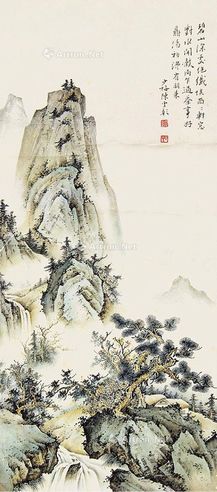 陈少梅 山水