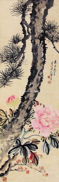 陈半丁 松树