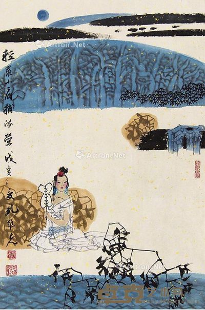 孔维克 人物 69×45cm
