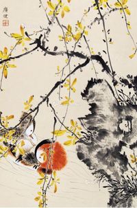贾广健 花鸟