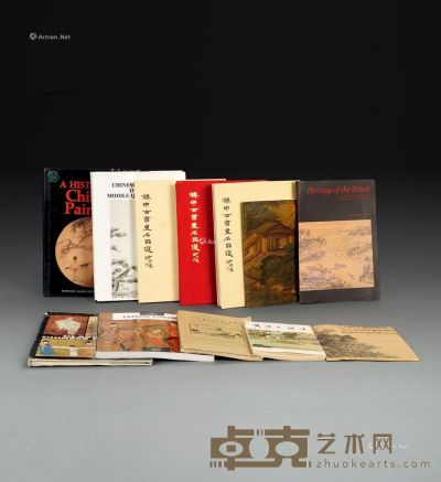 《韩中古画名品选》全套三册等古代名家画册12册 