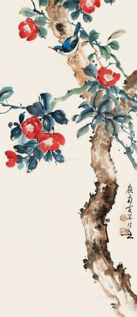 黄幻吾 花鸟